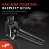 A-Premium Paquete de bobinas de encendido de motor compatible con