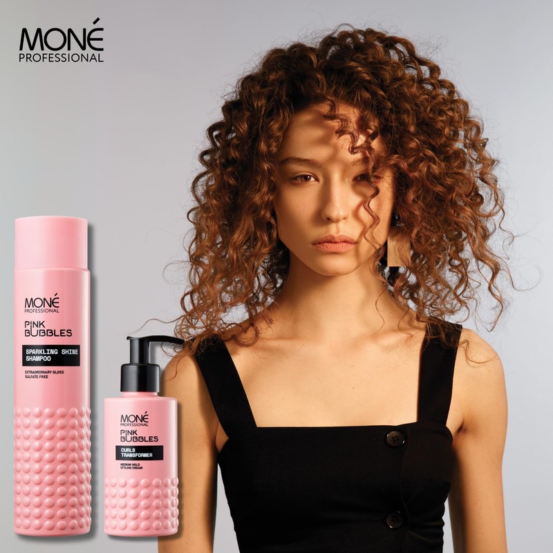 MONÉ Professional Curl Cream - Defining Curl Cream for Curly