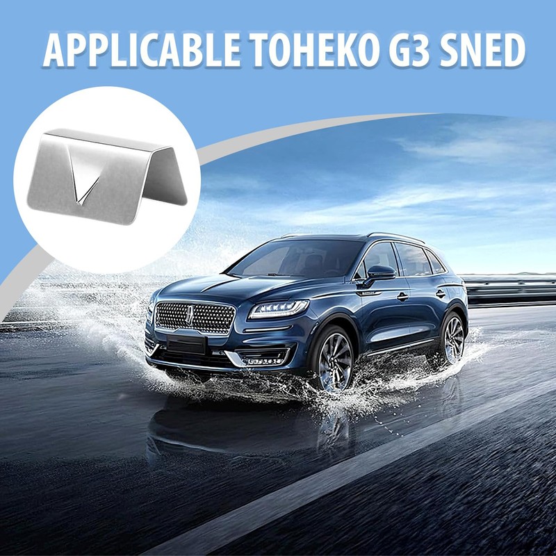 8 Pcs Wind Deflector Clips, Car Wind Deflector Stainless Steel