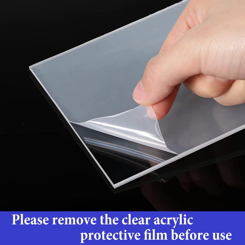 CYH A5 Acrylic Sign Holder, 5 Pcs Acrylic Poster Menu