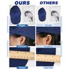 Yahenda 3 Pcs XXXL Oversize Baseball Cap 23.6-26.8 Inches Adjustable