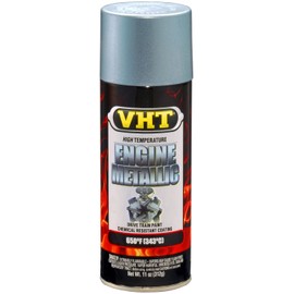 VHT SP403 Engine Metallic High Heat Spray Paint – Titanium Silver Blue – 11 oz. Aerosol Can