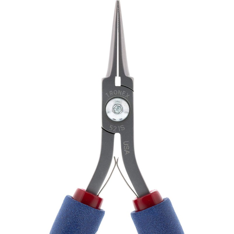 Pliers – Tronex Needle Nose – (Standard Handle) (Serrated) •