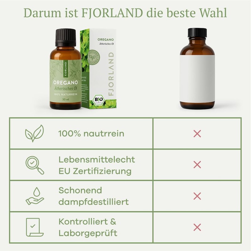 Organic Oregano Oil 100% Natural