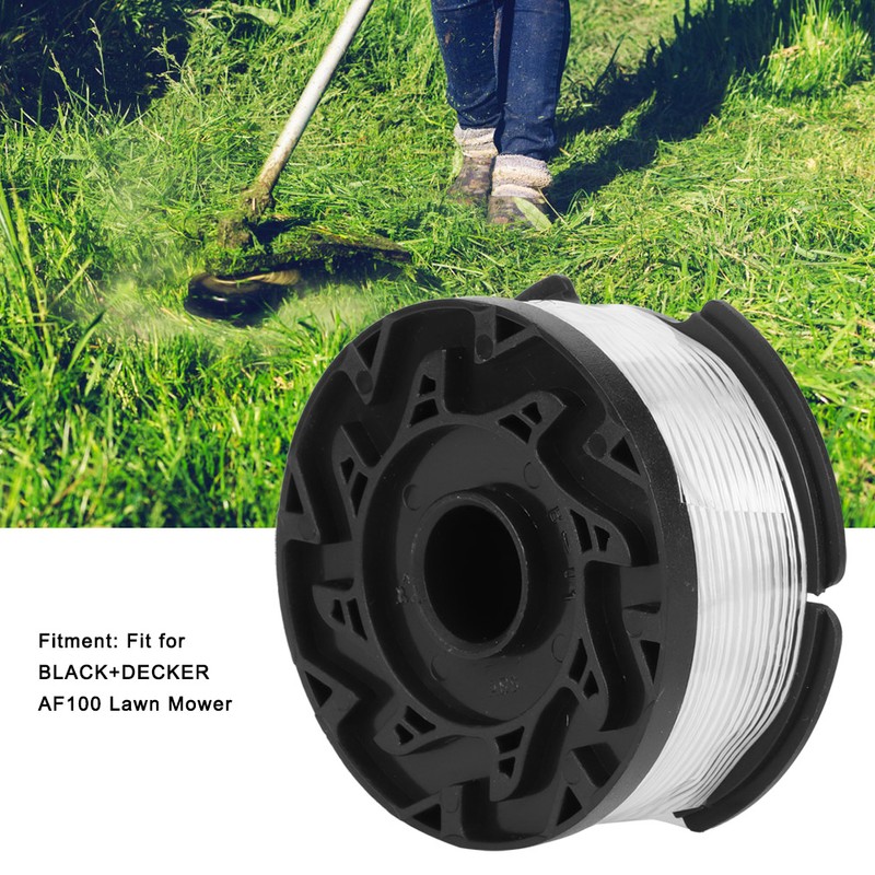 6Pcs Lawn Mower Spool with Cover Replacement Accessories Parts Fit