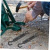 BUGUUYO 5pcs Stainless Steel Turnbuckle Tensioner for Wire Rope Hook