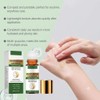 Aceite corporal de ricino en roll-on para piel seca, pestañas