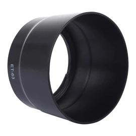 CELLONIC® Lens Hood Compatible with Canon EF-S 55-250 mm f/4-5.6 is STM - ET-63 Lens Sun Visor Camera Lens Hood