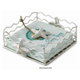 Starfish Beverage cocktail Napkin Holder with weighted arm