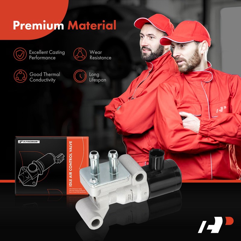 A-Premium Fuel Injection Idle Air Control Valve Compatible with Honda