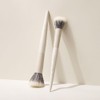 ROWNYEON YM229 Cheek Brush, Stippling Brush, Super Soft, Natural Bristles,
