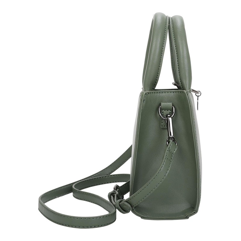Buffalo Women's Boxy Muse Dark Green Cross, dunkelgrün