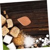 NOLITOY Leaf Shape Sugar Saver Reusable Sugar Softener Terracotta Container