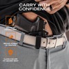 Rounded Tuckable IWB Holster Fits: Canik TP9SFX Holster - Ambi
