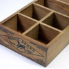 Dalton Wood Box Wooden Organizer Box (h522nt)