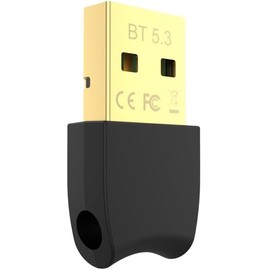 USB Bluetooth 5.3 Dongle Adapter for PC Speaker, Wireless Mouse Keyboard Music Audio Receiver Transmitter Bluetooth