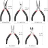 Jewelry Pliers 5 Pcs Wire Cutters for Jewelry Making Crafts