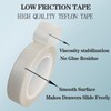 Snnshun 2 Rolls Drawer Slide Feet Low Friction Tape -