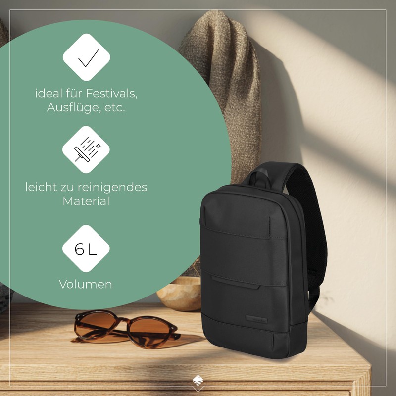 Travelite Workfloow Cross Over Bag Black