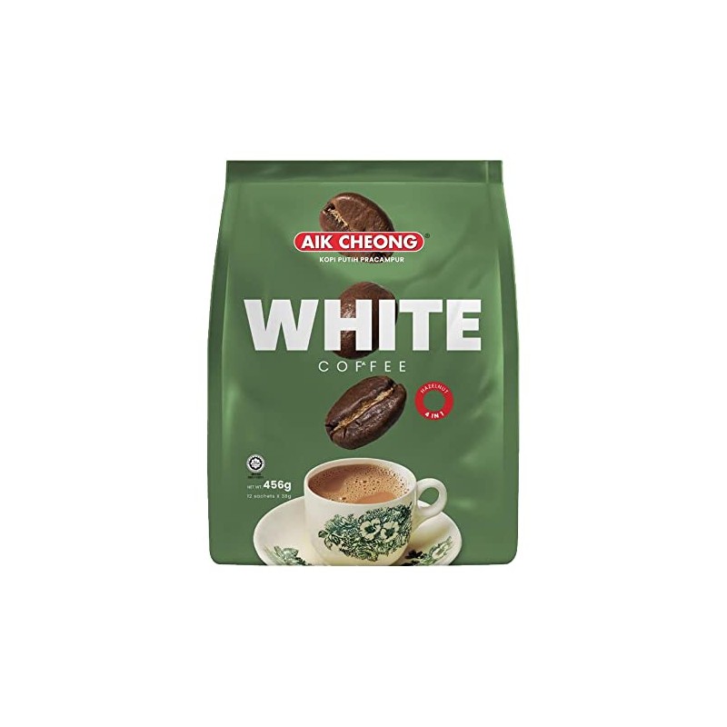 Aik Cheong Malaysian 4 in 1 Hazelnut Flavour White Coffee