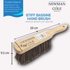 Newman and Cole Natural Wooden Hand Brushes - Choose from