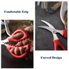 2 Pack Seafood Scissors,Seafood Fish Crab Shrimp Lobster Scissors Stainless