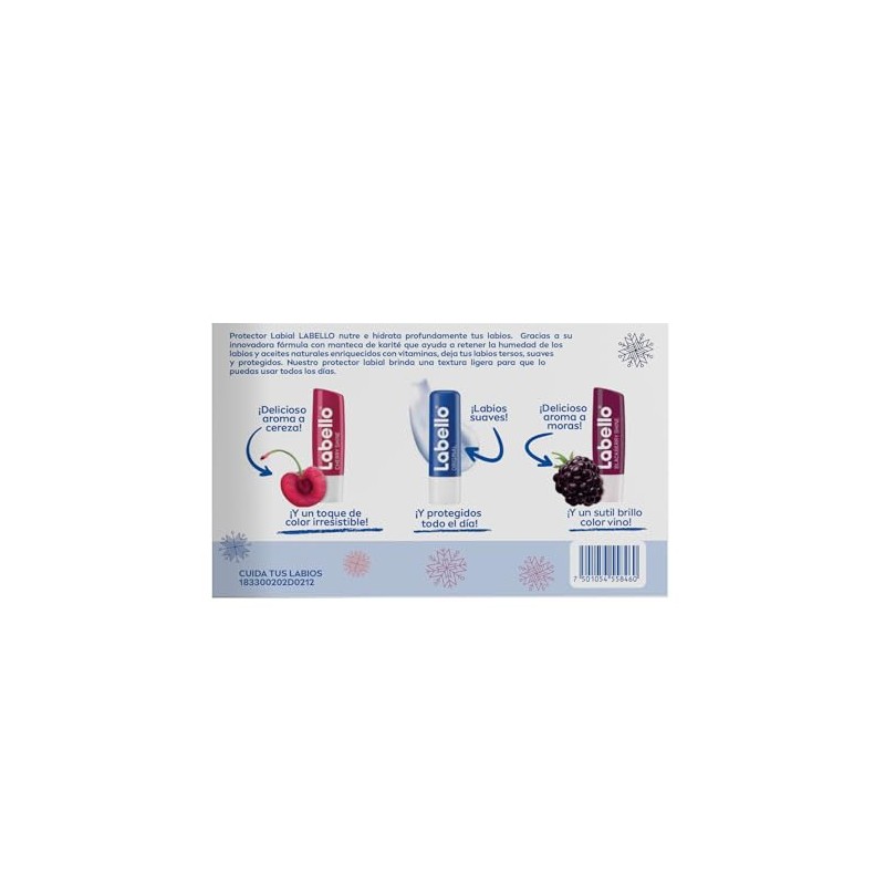 5 Pack Labello Bálsamo Labial