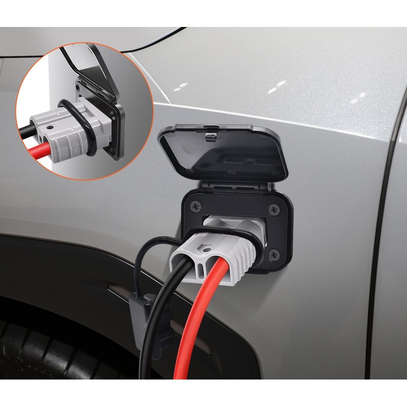 4PCS 50A Anderson Plug 12-6 AWG 12V-36V for Car RV