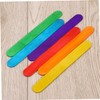 Operitacx Wooden Craft Sticks DIY Popsicle Sticks 100pcs for Craft