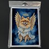 Caroline's Treasures Pomeranian My Angel Greeting Cards Pack of 8