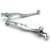 HTTMT MT241-010- Chrome Brake Clutch Skull Hand Levers Compatible with
