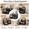 EXERZ Table Organiser/Desk Organiser/Desk Tidy/Pen Holder - Metal, Drawer, Tweezers