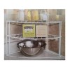 Kitchen Organizador Estante Platos Cocina Acero Esquinero