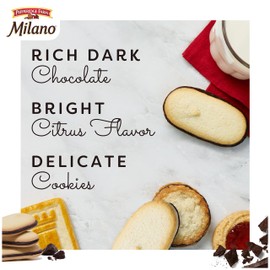 Pepperidge Farm Milano Cookies, Chocolate Orange, 7 Oz Bag