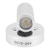 12‑24V 3W LED Reading Light Bedroom Bedside Lamp Chrome Aluminum