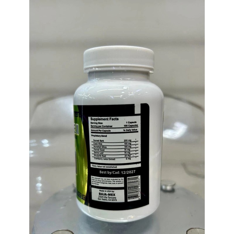 BAJA-MEX NEW BAJA-MEX SUPER CLEANSE II 100 Capsules