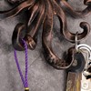 BSTKEY Cast Iron Octopus 5 Tentacles Decorative Wall Hook -