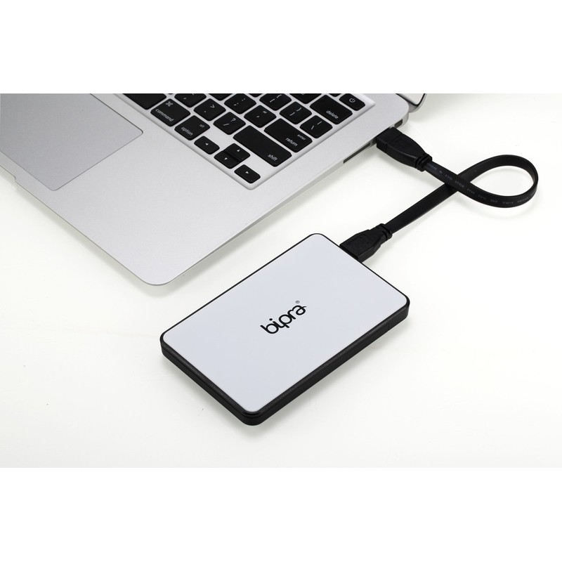 BIPRA USB 3.0 Tool Free External Caddy/Enclosure For 2.5" Laptop