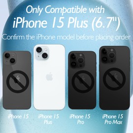 Shacoryze Shacoryze for iPhone 15 Plus Screen Protector Front and Back, iPhone 15 Plus Glass Protector Front & Rear Tempered Glass HD Clarity (6.7 inch)