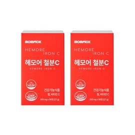 맘픽 비헴철 철분제 여성 고함량 철분 영양제 2박스 Mampick Bihamcheol Iron Supplement High Content Iron for Women 2 Boxes