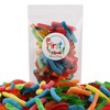 FirstChoiceCandy Sweet & Sour Gummy Worms, Multi Flavors and Solid