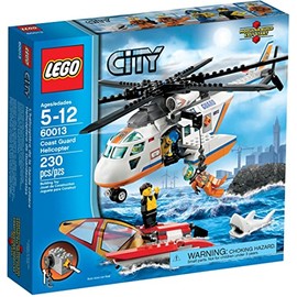 LEGO City Coast Guard Helicopter BoyGirl 230pieza(s) Juego de construcción - Juegos de construcción (Multicolor, 5 Año(s), 230 Pieza(s), Niñoniña, 12 