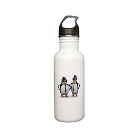 Truly Teague Stainless Water Bottle 0.6L Cool Penguins