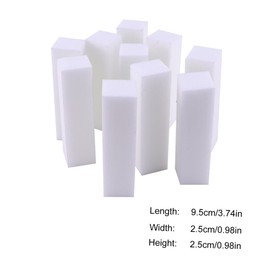 Baluue 10pcs Nail Files Buffers Kit Sandpaper for Manicure Nail Art Tools Sided Sanding Sponge Polishing Block for Women