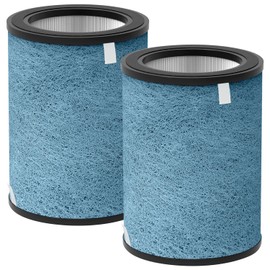 Luripid HP302 HP202 HC502 Replacement Filter, Compatible with Shark HP200, HP300, HC500, UA & AP Series,3-in-1 H13 Grade True HEPA Filter,Part # HE2FKBAS,HE2FKBASMB,HE2FKPET,2 Pack