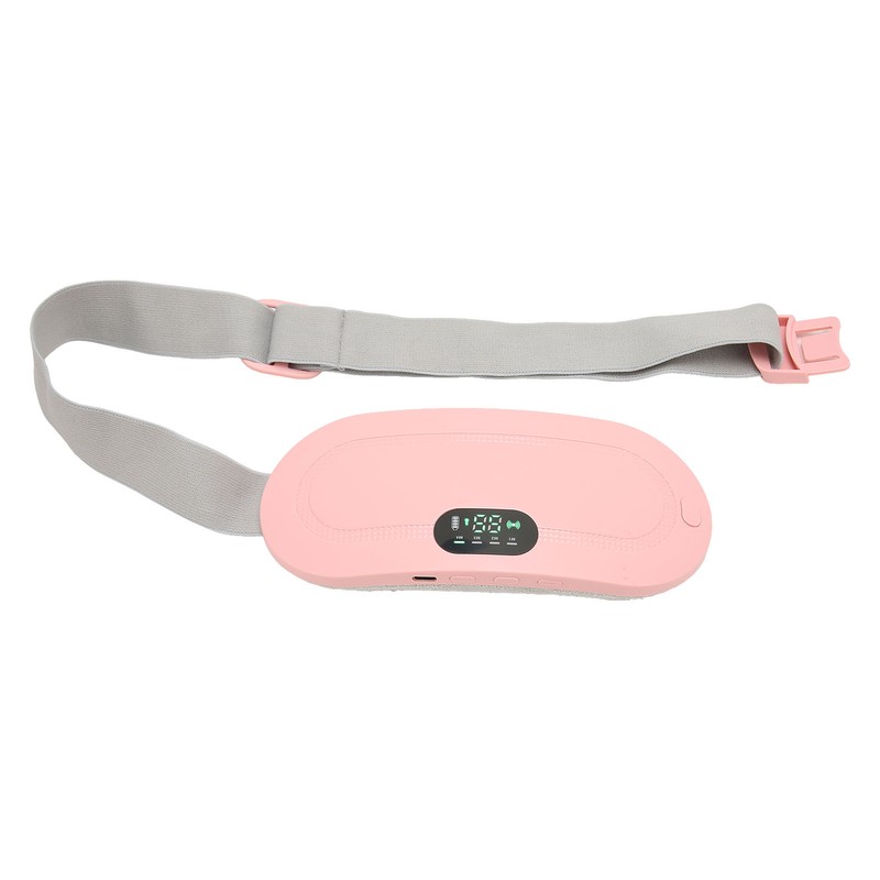 4 Gears Electric Waist Heating Belt USB Vibration Hot Compress