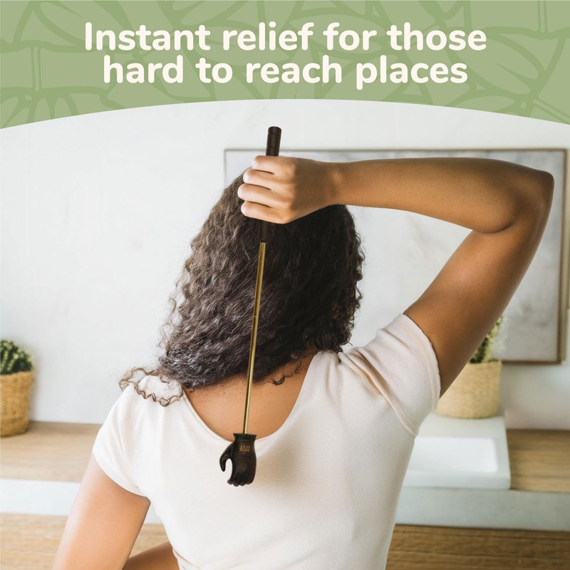 BambooMN Back Scratcher Scratch Golfer Glove & Travel Size -