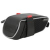 Portable PU Bicycle Saddle Bag Waterproof Large Capacity Tail Seat