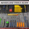 3 Pcs Tool Box Foam Inserts for Cases, 36 x