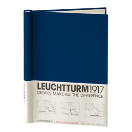 LEUCHTTURM1917 337226 Sprinback binder PEKA, for 150 Sheets, Navy